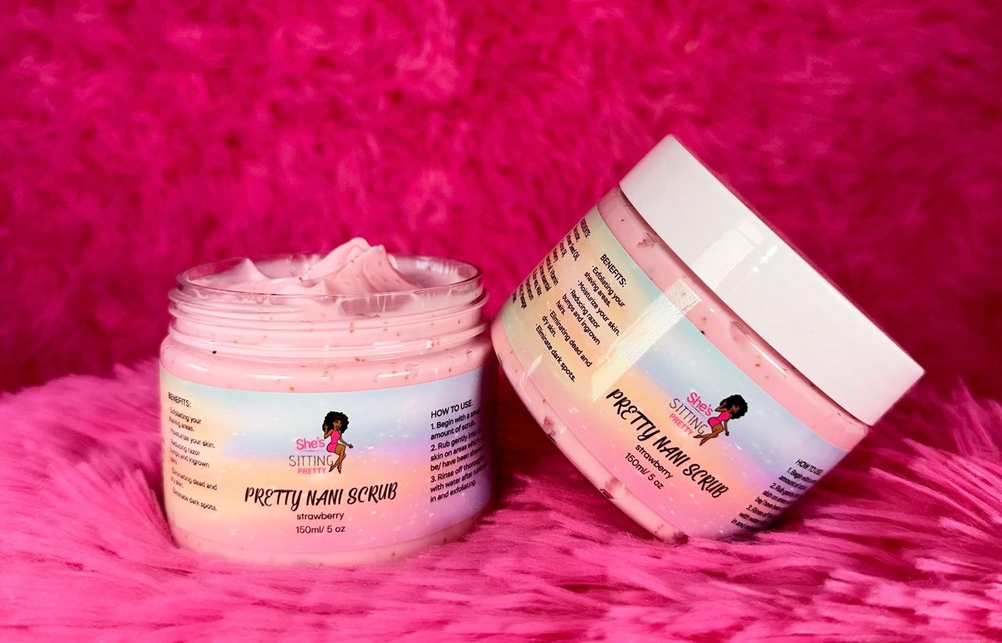 Pretty Nani Scrub Strawberry