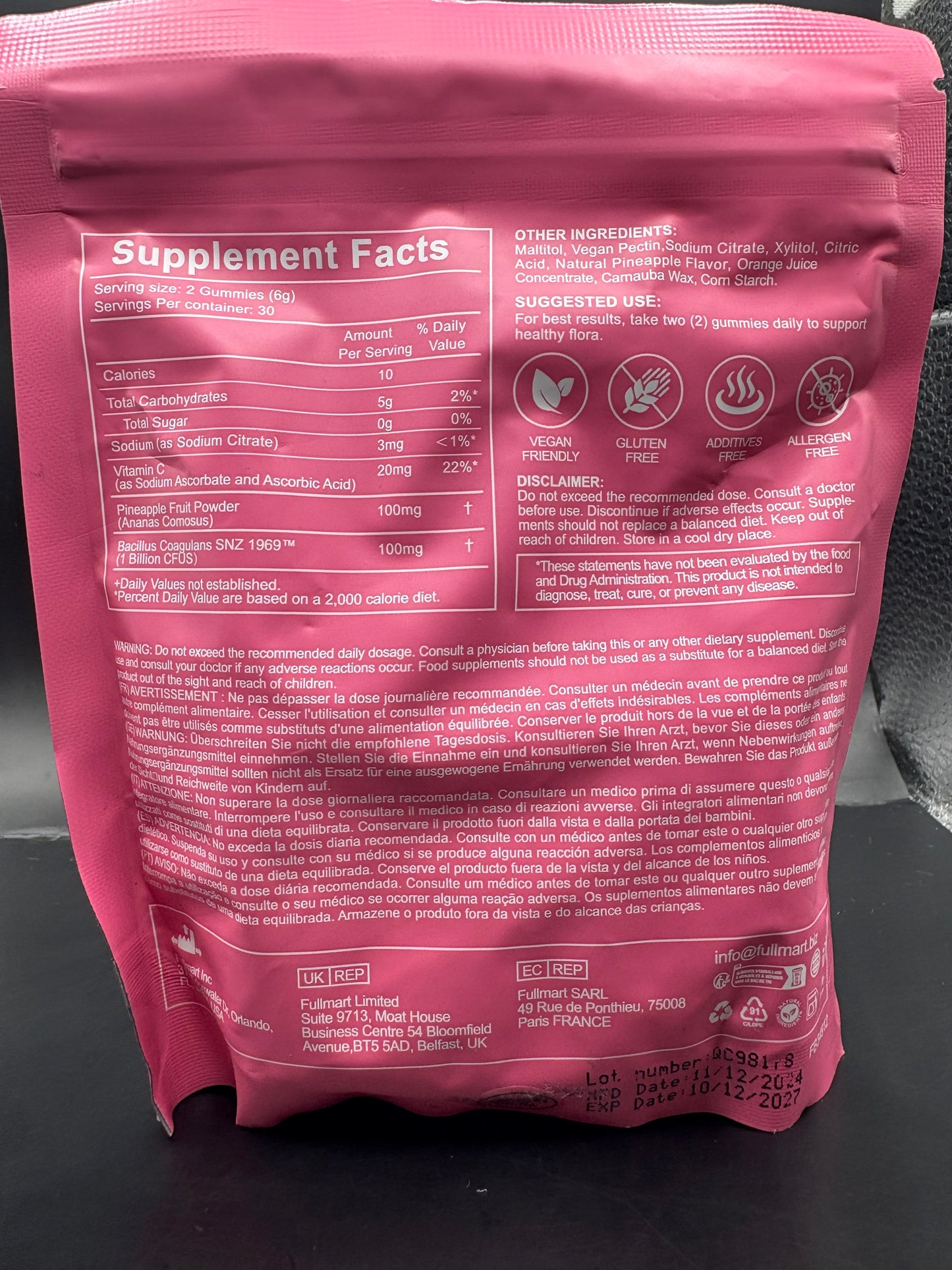 Tropical pH Gummies